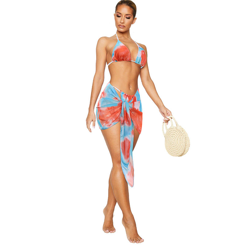 New Style Swimwear Sexy Split Swimsuit Women Bikini Bikini Three-Piece Swimwear